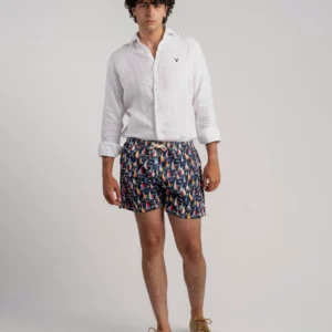 Bañador Estampado Barcos
