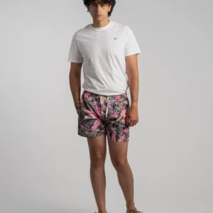 Bañador Estampado Plumas
