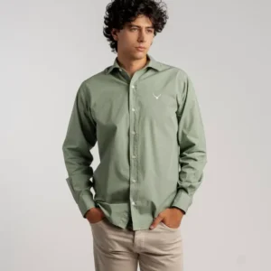 Camisa Popelin Verde