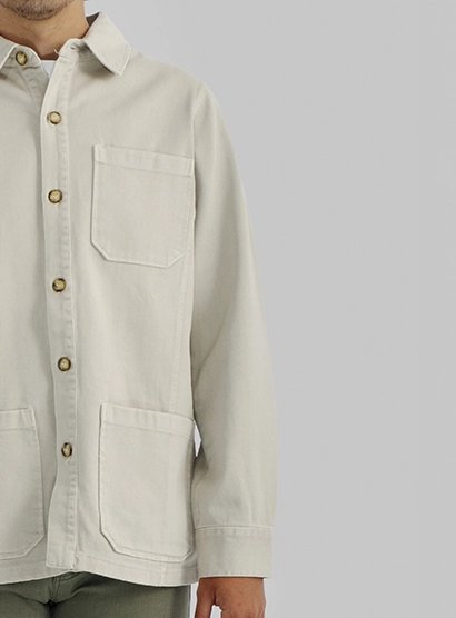Chaqueta Salga Fina Beige - Imagen 3