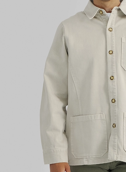 Chaqueta Salga Fina Beige - Imagen 4