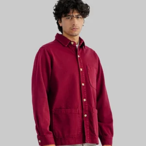 Chaqueta Salga Fina Burdeos