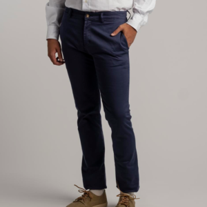 pantalon chino azul frente