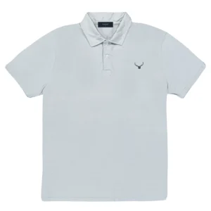 Polo Punto Camiseta Gris