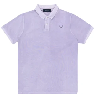 Polo Punto Piqué Morado