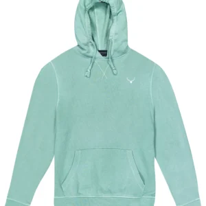 Sudadera verde con gorro